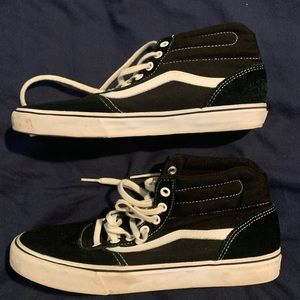 Vans Sk8-Hi Canvas Black Women’s 8.5